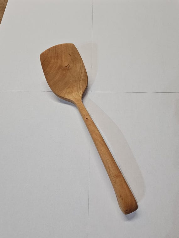 DIY Wooden Pancake Flipper Spatula Template (PDF) | Printable Woodworking Plan