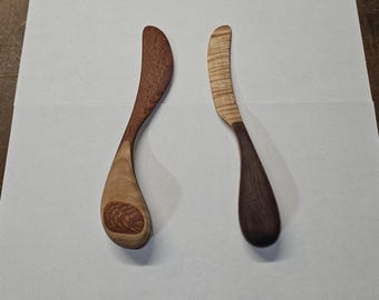 Wooden Butter Spreader Templates (Two designs PDF Only) | DIY Woodworking Plans | RogueGrainCo