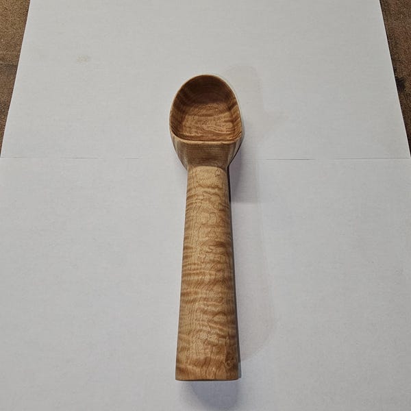 Wooden Ice Cream Scoop Template (PDF Only) | DIY Woodworking Plan | RogueGrainCo