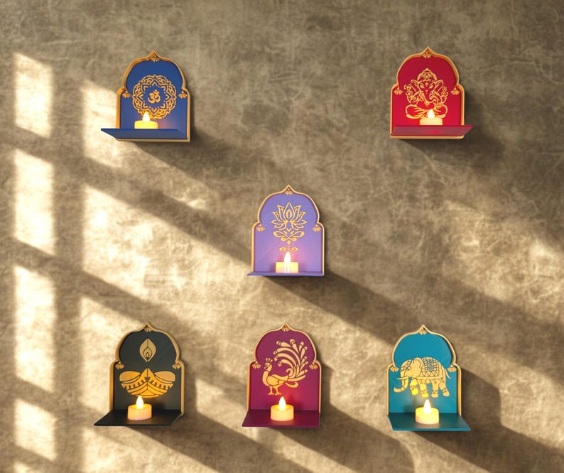 Jharokha Tea Light Holder