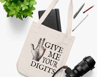 Bolso de lona gótico, bolso estilo academia oscura, bolso para libros de bruja - La petición del anatomista