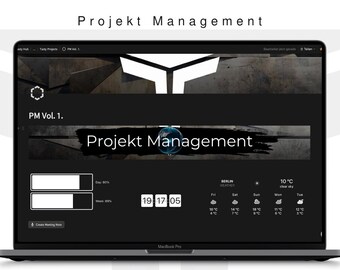 Notion Projektmanagement System – Projekte, Aufgaben & Termine intelligent verknüpft | Innovativer Projektplaner