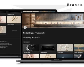 Notion Brand Framework. A next-gen Notion system for brand management and strategy. Minimal. Strategic. Brand-ready.