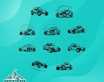 Buggy | SVG/DXF/EPS/Png-bestanden knippen | Direct downloaden