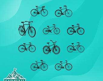 Bicycle | SVG DXF EPS + Png | Instant Download