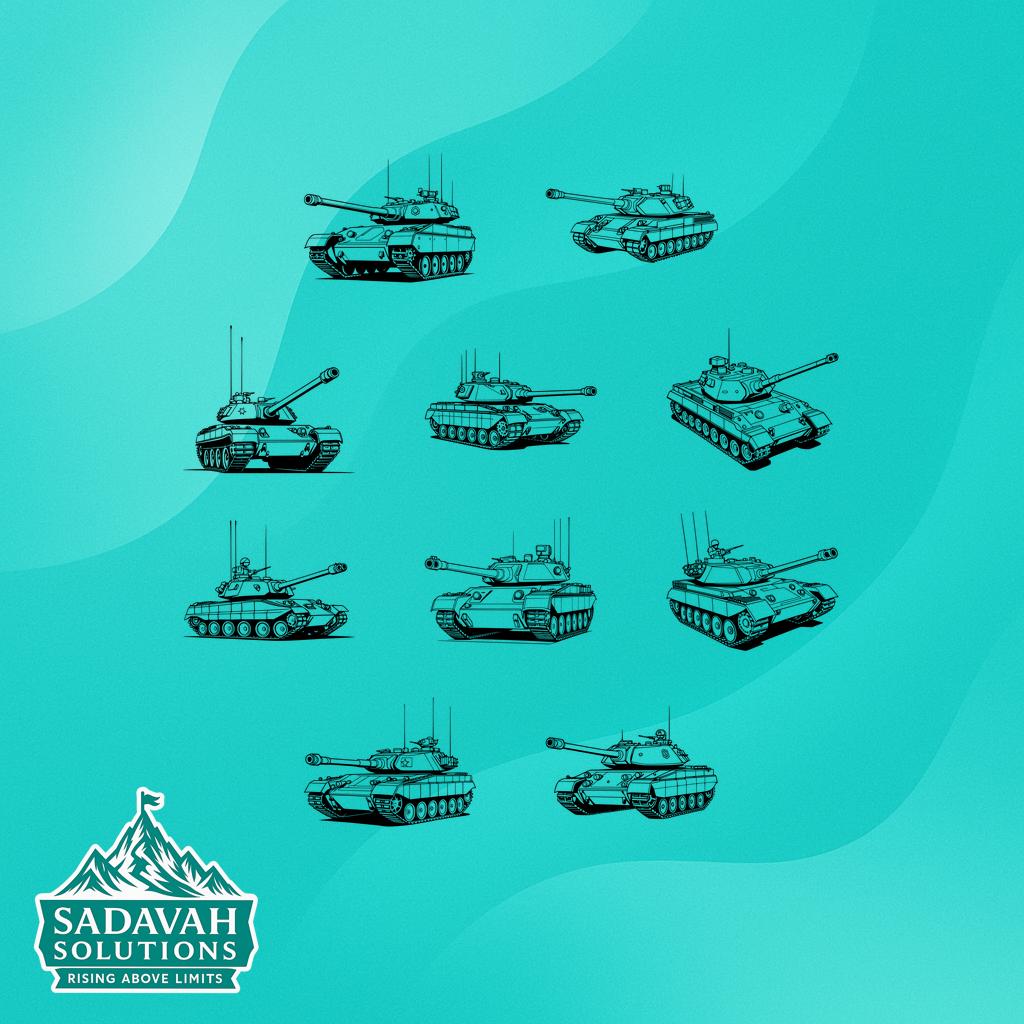 Army Tank | SVG DXF EPS + Png | Instant Download - Etsy