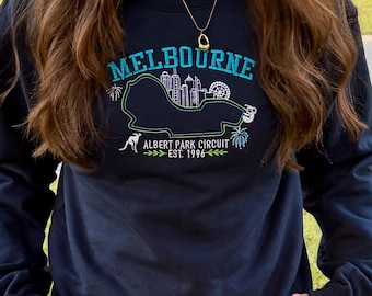 Melbourne Grand Prix F1 Embroidered Sweatshirt - Australia