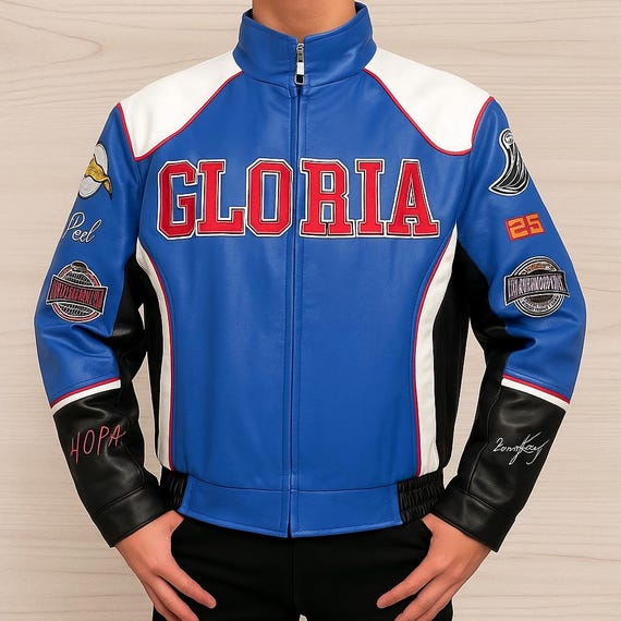 Kendrick Lamar Super Bowl LIX Leather Jacket: Varsity Concert