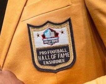 Handmade Elite NFL Hall of Fame Gold Blazer: Classic Fit