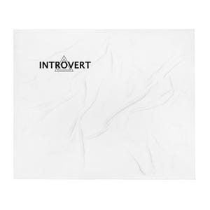Introvert Throw Blanket