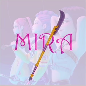 Cosplay Prop: Mira&#39;s Sword from KPop Demon Hunters