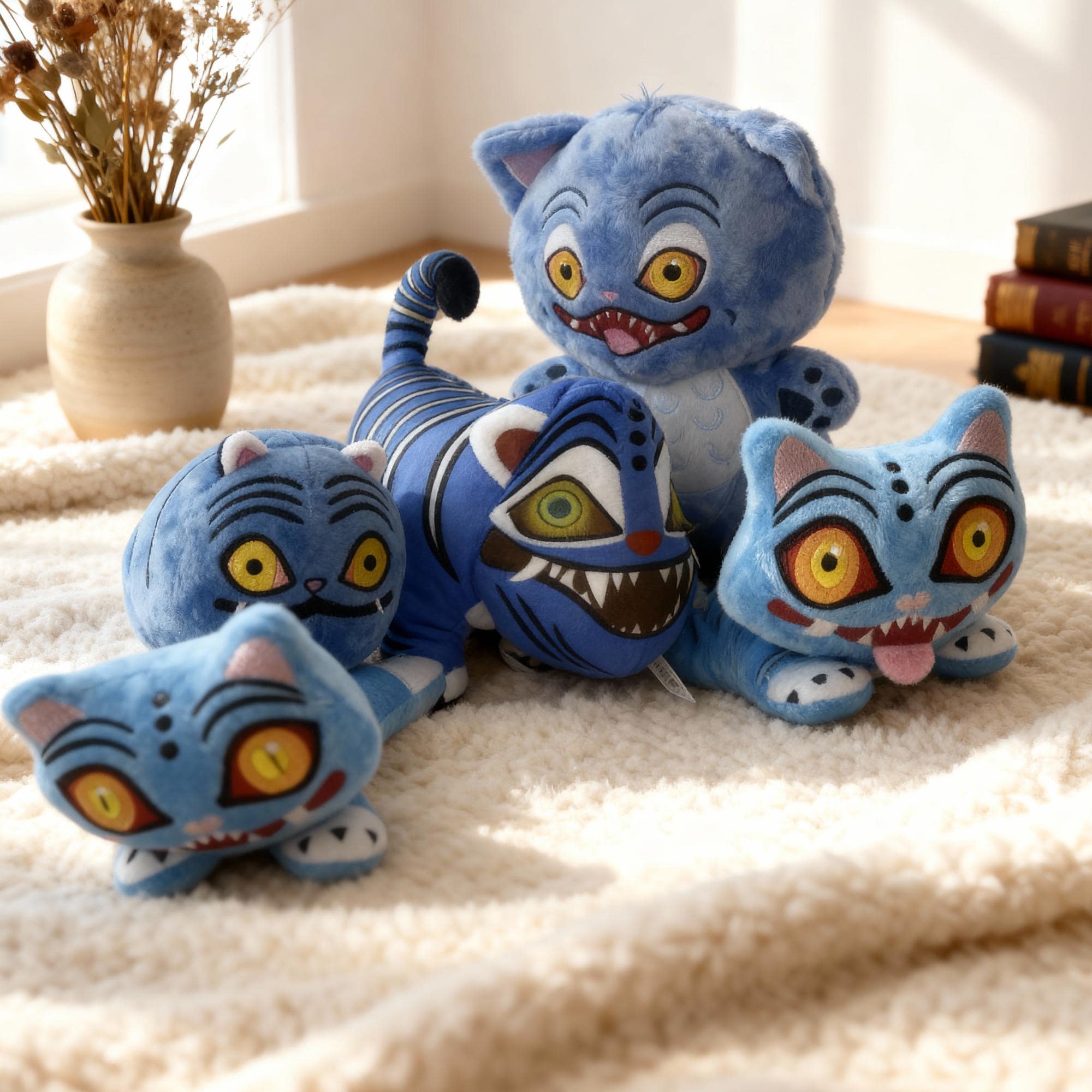 RONDE 2 PRÉCOMMANDE - Derpy Tiger Peluche 20 Cm - Peluche Fan Inspirée Des Chasseurs De Démons Kpop - France