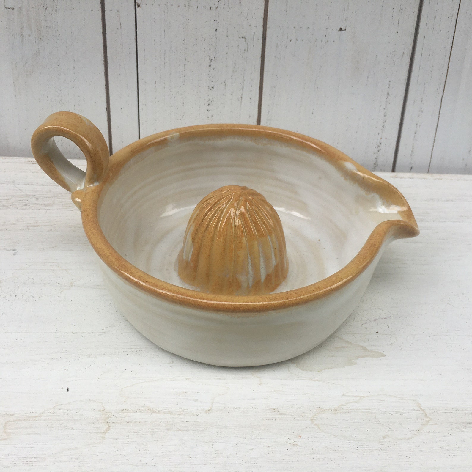 Ceramic Juicer Citrus Reamer Citrus Juicer Pottery Juicer Etsy