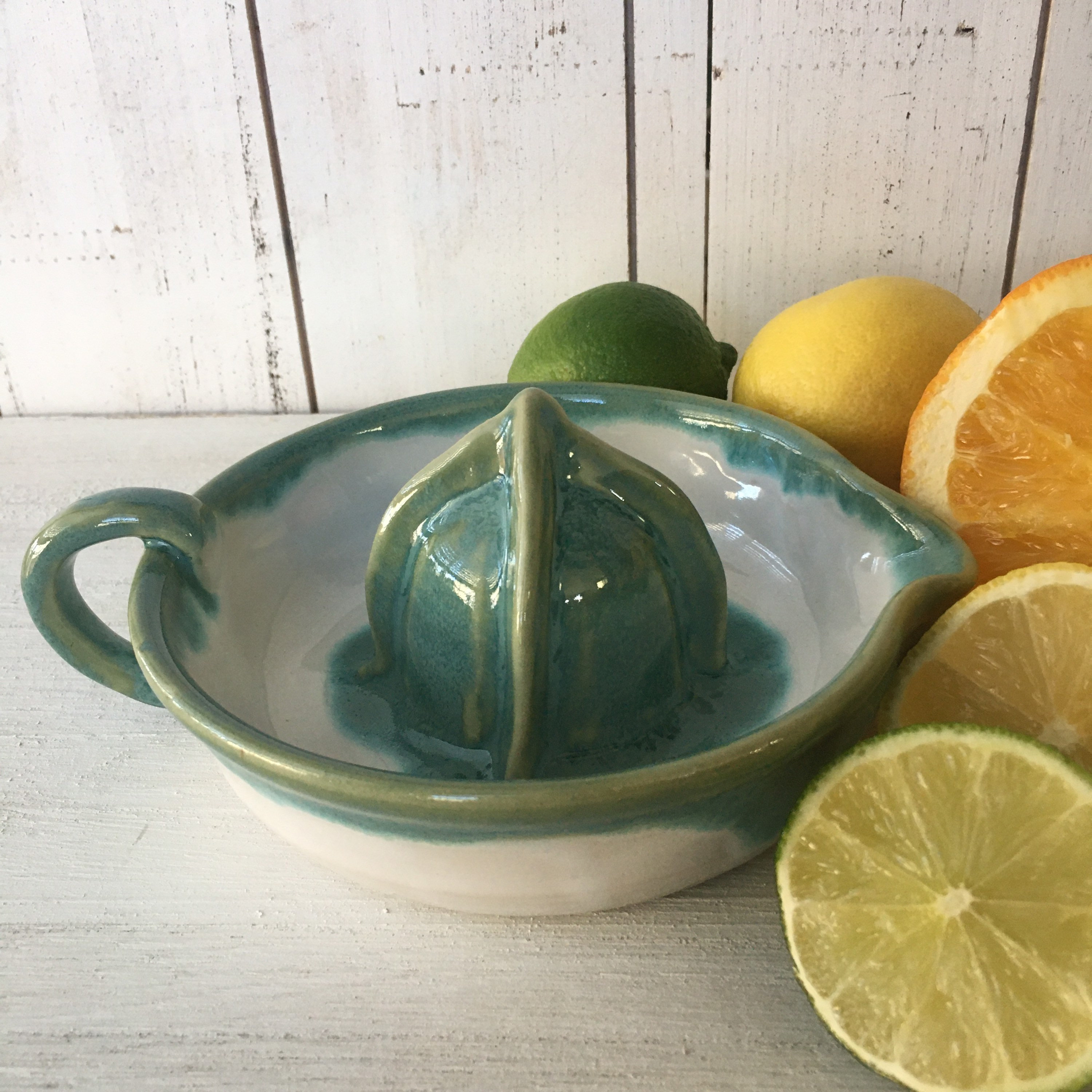 Ceramic Juicer Citrus Reamer Citrus Juicer Pottery Juicer Etsy
