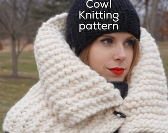 Harbour Cowl - Easy Knitting Pattern | Super Bulky Yarn | Beginner DIY Craft