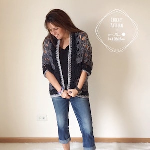 Chapen Shrug - Advanced Beginner Crochet - Chunky Yarn Pattern