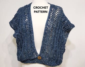 Inward Top : Modèle de crochet facile, adapté aux débutants, fil peigné, projet de bricolage