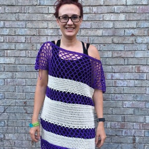 Porto Tunic: Easy Crochet Pattern Beginner DIY with Worsted Yarn image 5