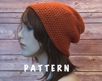 Windsor Beanie: Easy Beginner Crochet Pattern, DK Weight Yarn DIY Hat