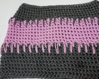 Crochet Cowl Pattern - Gentry Spike Stitch, Beginner Friendly, Worsted Yarn DIY