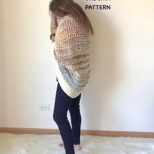 Alaska Shrug - Advanced Beginner Crochet | Bulky Yarn Pattern | DIY Craft