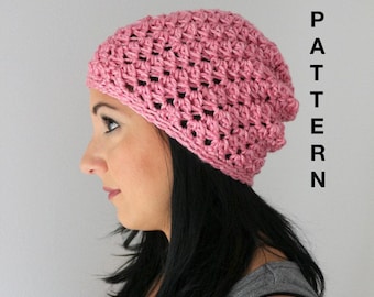 Maple Beanie Crochet Hat Pattern | Beginner Friendly Crochet Toque Pattern for Worsted