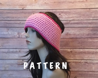 Easy Crochet Ear Warmer Headband Pattern - DIY Cozy Worsted Yarn Accessory