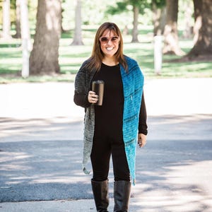 Lexington Shawlette: Easy Crochet Pattern | Crochet Triangle Shawl and Scarf Pattern | Beginner-Friendly Shawl
