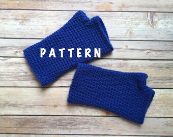 Crochet Fingerless Gloves Pattern, PDF Download PATTERN,