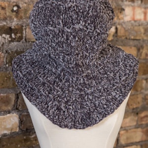 Denver Knit Cowl Pattern Easy Worsted Weight Yarn Knitting image 2