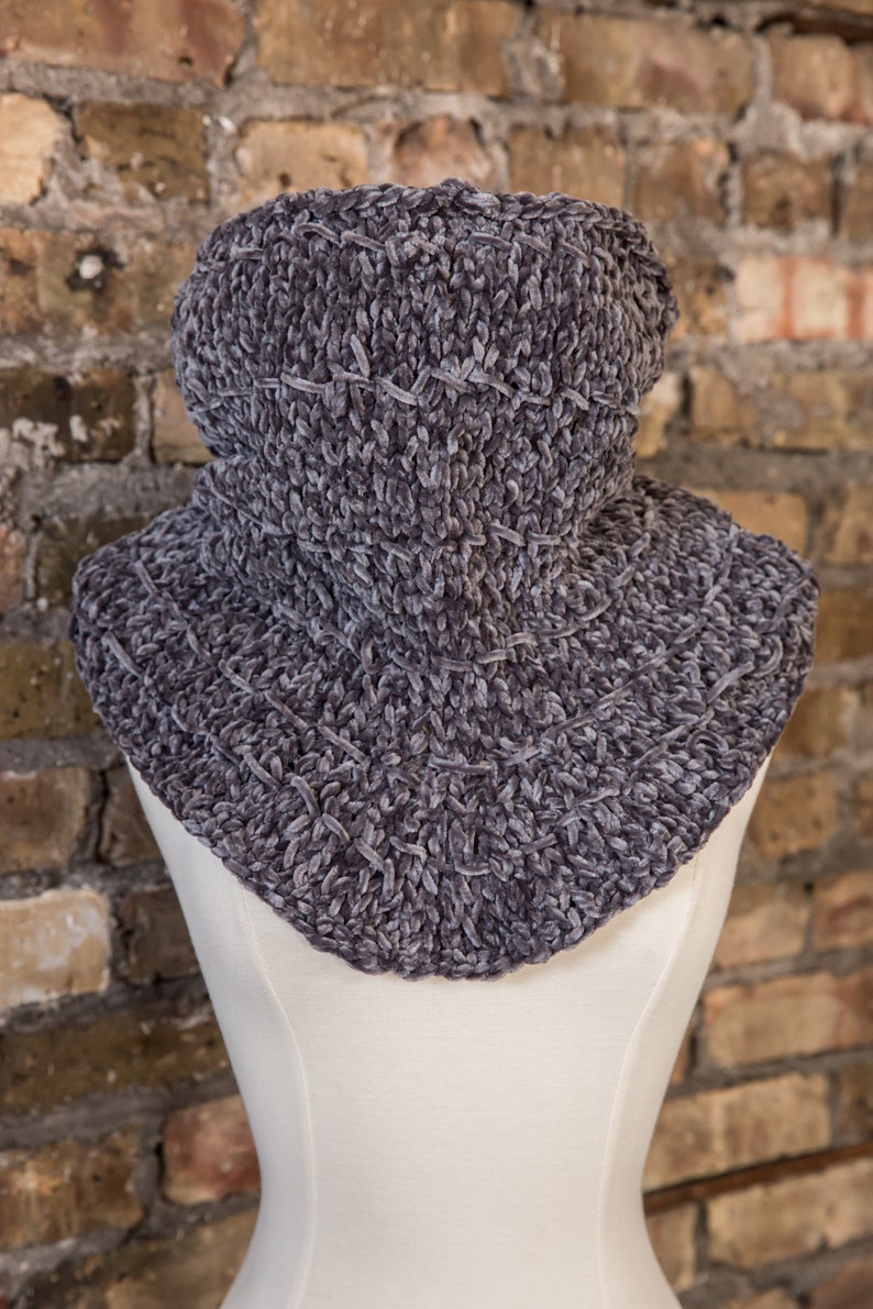 Denver Knit Cowl Pattern Easy Worsted Weight Yarn Knitting image 2