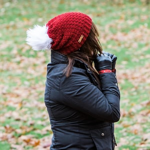 Everest Beanie Crochet Pattern | Textured Slouchy Hat Crochet Pattern | Beginner Toque Crochet Pattern