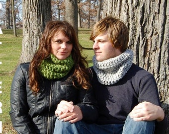 Back Country Quick Cowl - Beginner Crochet - Worsted Weight Yarn