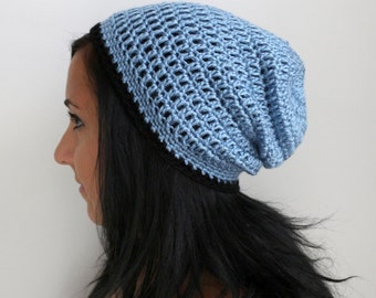 Urban Beanie: Easy Crochet Pattern PDF, Advanced Beginner, City Style Hat, Worsted Yarn