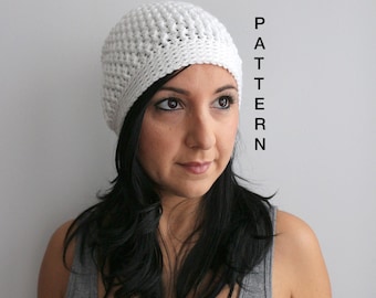 Kelsey Beanie: Intermediate Crochet Pattern Hat in Worsted Yarn - Handcrafted Winter Cap