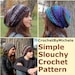 see more listings in the Crochet Hat Patterns section