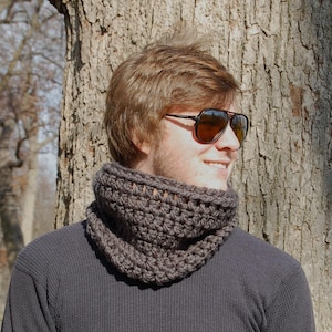 The Back Country Cowl, Crochet Cowl Pattern PDF Download, Easy Cowl Crochet Pattern in PDF for The Simple Quick Cowl