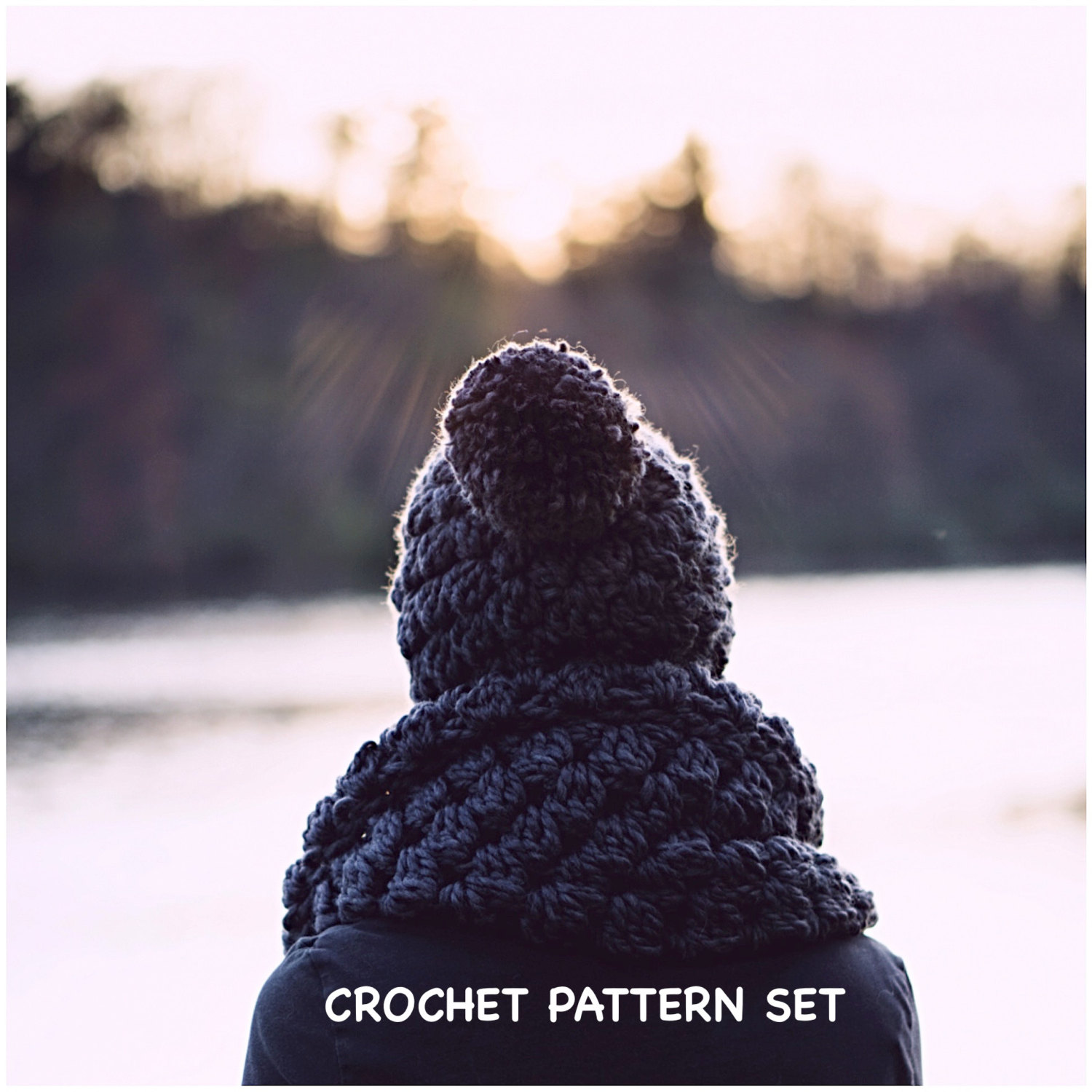 38 Matching Crochet Pattern Sets for Your Next Project 14 Baker Hat & Scarf Set