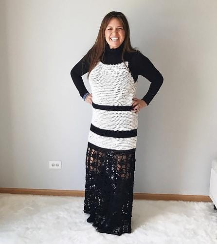 Havana Dress: Advanced Beginner Crochet Pattern - Worsted Weight Yarn - Etsy