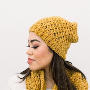 Vineyard Beanie Classic Toque Crochet Pattern |Beginner Crochet Hat Pattern | Mens Textured Beanie Pattern PDF