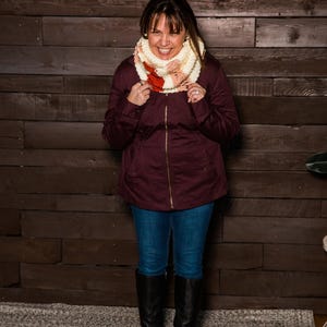 Stashbuster Cowl  Knitting Pattern | Easy Knit Pattern for Bulky Yarn Cowl Infinity Scarf
