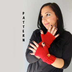 Ridder Gerippte fingerlose Handschuhe am Handgelenk - Einfaches Häkelmuster