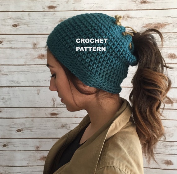 Messy Bun Beanie Pattern Runner's Beanie Hat Pattern Etsy Inspiration Crochet Hat With Ponytail Hole Pattern Messy Bun Beanie Pattern Runner's Beanie Hat Pattern Etsy Inspiration Crochet Hat With Ponytail Hole Pattern