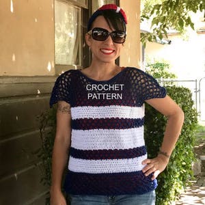 Porto Tunic: Easy Crochet Pattern Beginner DIY with Worsted Yarn image 4