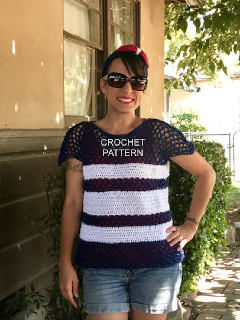 Porto Tunic: Easy Crochet Pattern Beginner DIY with Worsted Yarn image 4