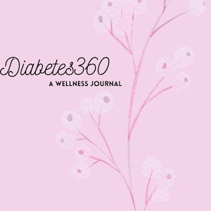 Diabetes360 Digital Wellness Journal (Pfingstrose) - Ziele setzen, Mahlzeiten planen, Bewegung und Glukose-Tagebuch