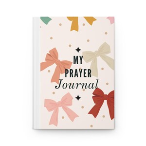 Prayer Journal, Faith Diary, Christian Notebook, Spiritual Planner, Gratitude Journal, Bible Study Tool