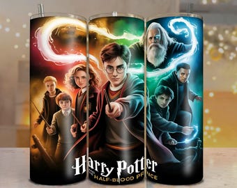 Opakowanie na kubek Wizard PNG | Wąski wzór sublimacji Magic Castle 20 uncji | Pobieranie cyfrowe