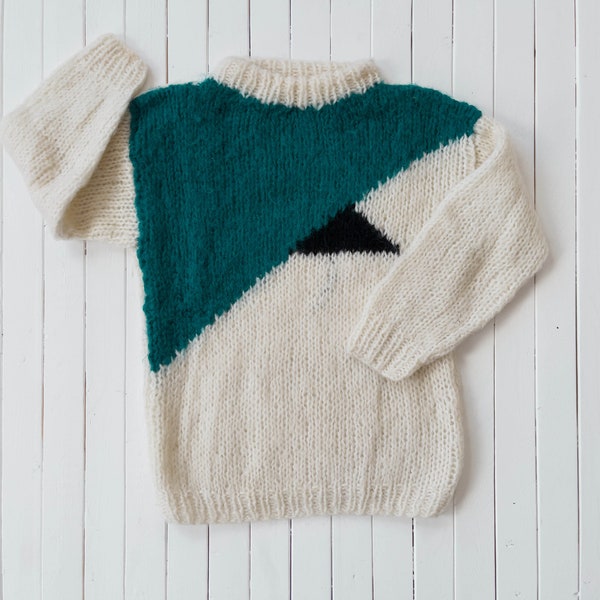 Colour Block Knitwear Sweater main image 1