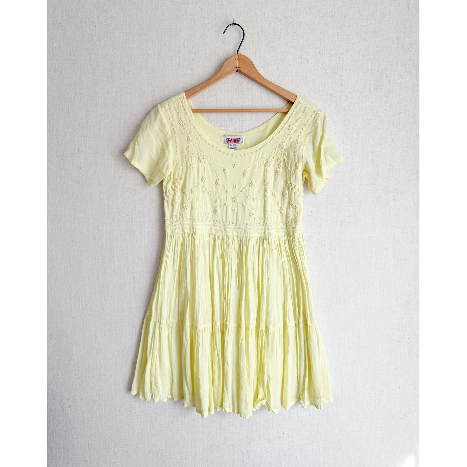 Babydoll Dress Yellow - Etsy